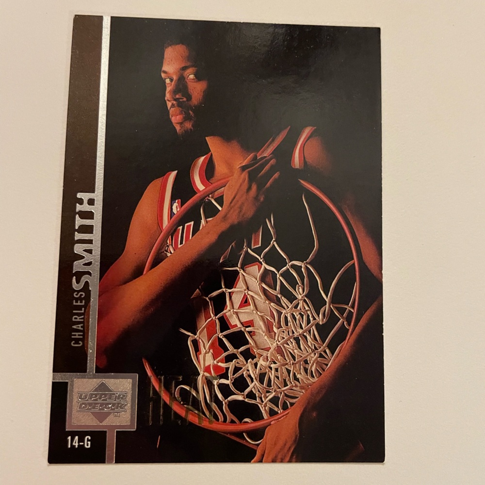 1997-98 Upper Deck #244 Charles Smith Miami Heat NBA Basketball Card